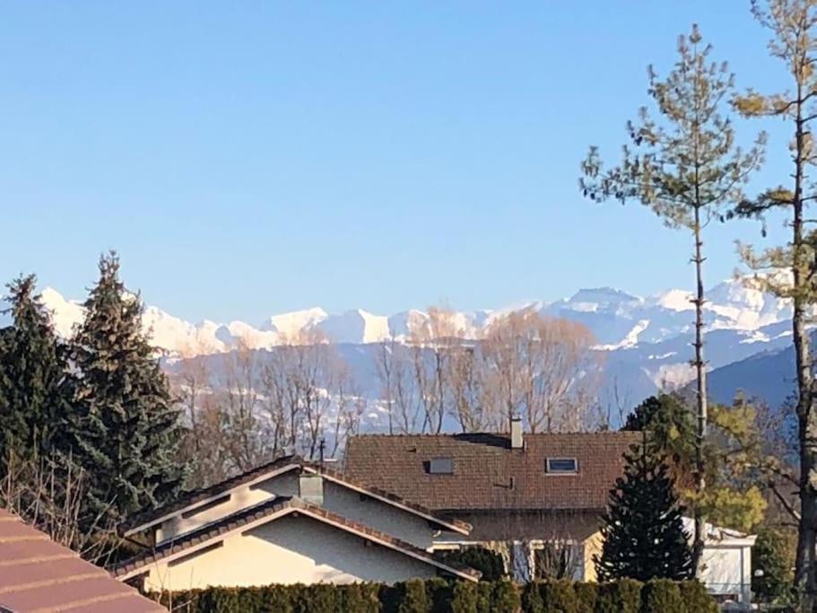 Appartement Belle Vue Sur Les Montagnes Saint-Pierre-en-Faucigny المظهر الخارجي الصورة